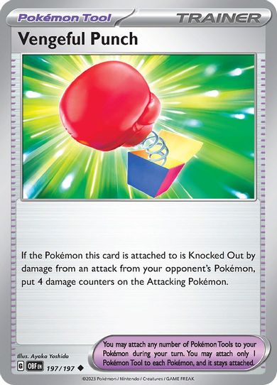 Vengeful Punch (197/197) [SV03: Obsidian Flames]
