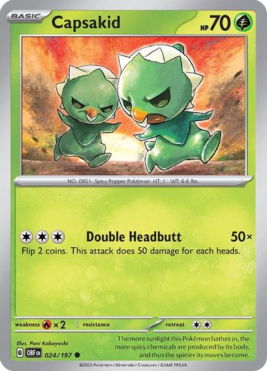 Capsakid (024/197) [SV03: Obsidian Flames]