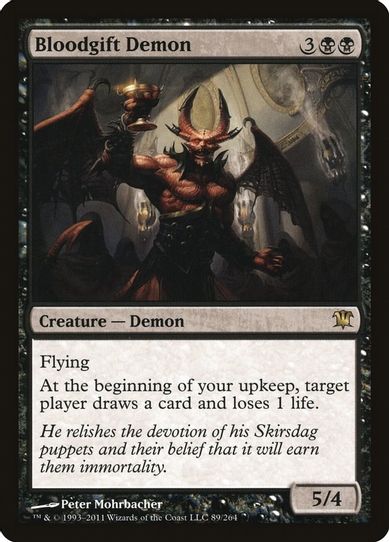 Bloodgift Demon (89) [Innistrad]