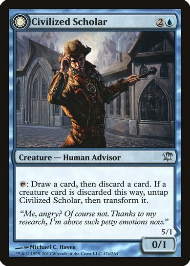 Civilized Scholar (47) [Innistrad]
