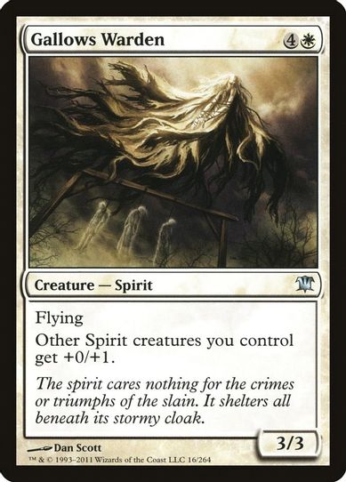 Gallows Warden (16) [Innistrad]