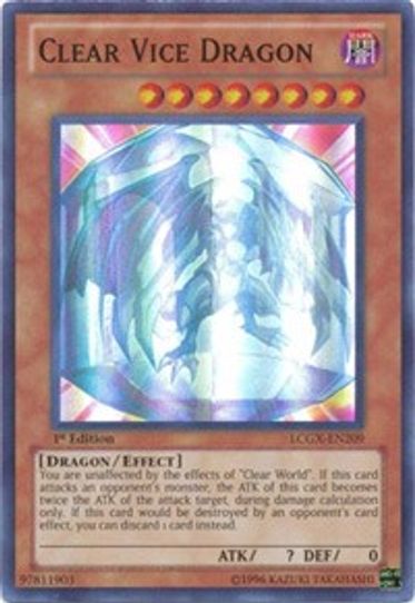 Clear Vice Dragon (LCGX-EN209) [Legendary Collection 2]