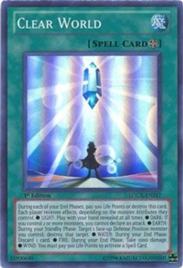 Clear World (LCGX-EN217) [Legendary Collection 2]