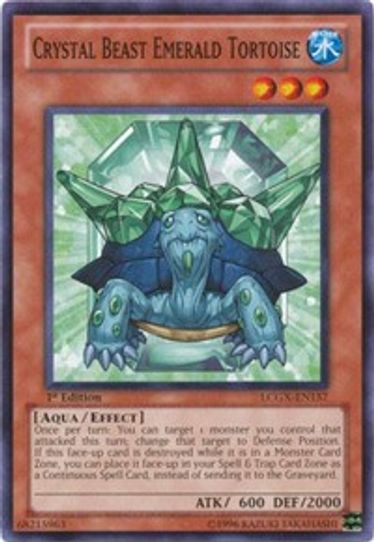 Crystal Beast Emerald Tortoise (LCGX-EN157) [Legendary Collection 2]