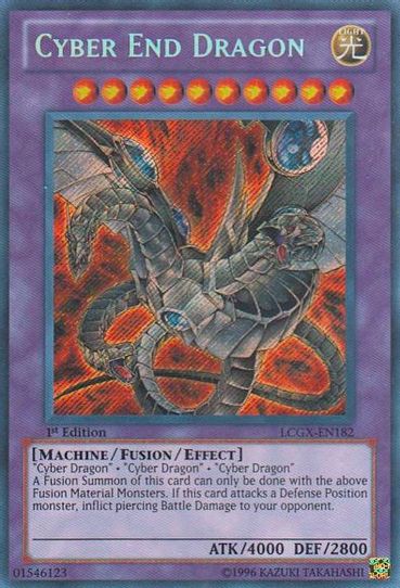 Cyber End Dragon (Alternate Art) (LCGX-EN182) [Legendary Collection 2]