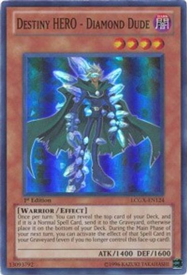 Destiny HERO - Diamond Dude (LCGX-EN124) [Legendary Collection 2]