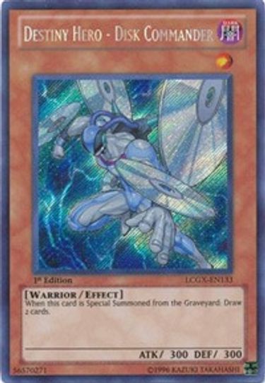 Destiny HERO - Disk Commander (LCGX-EN133) [Legendary Collection 2]