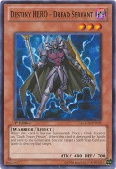 Destiny HERO - Dread Servant (LCGX-EN137) [Legendary Collection 2]