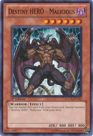 Destiny HERO - Malicious (LCGX-EN132) [Legendary Collection 2]
