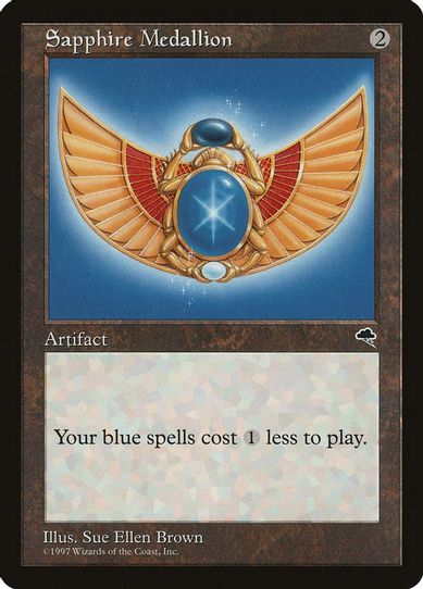 Sapphire Medallion (296) [Tempest]
