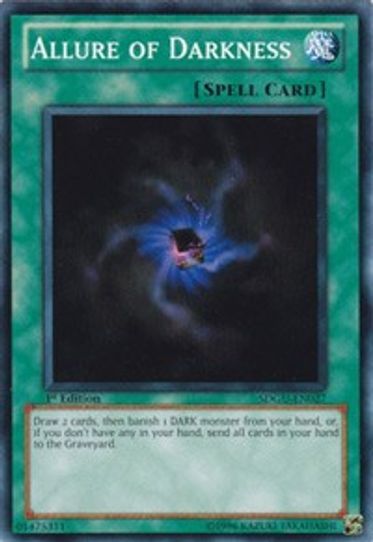 Allure of Darkness (SDGU-EN027) [Structure Deck: Gates of the Underworld]