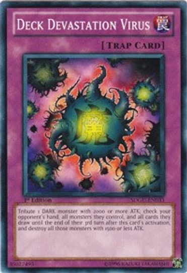 Deck Devastation Virus (SDGU-EN033) [Structure Deck: Gates of the Underworld]