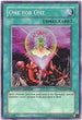 One for One (DPCT-ENY08) [2010 Duelist Pack Collection Tin]
