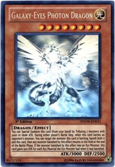 Galaxy-Eyes Photon Dragon (Ghost Rare) (PHSW-EN011) [Photon Shockwave]