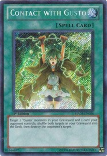 Contact with Gusto (HA05-EN056) [Hidden Arsenal 5: Steelswarm Invasion]