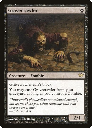 Gravecrawler (64) [Dark Ascension]