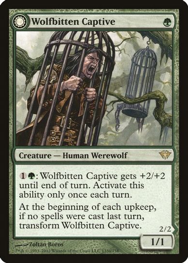Wolfbitten Captive (133) [Dark Ascension]