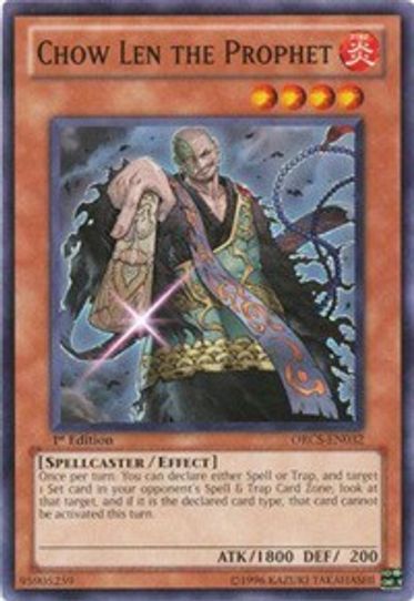 Chow Len the Prophet (ORCS-EN032) [Order of Chaos]