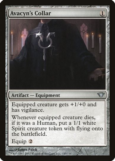 Avacyn's Collar (145) [Dark Ascension]