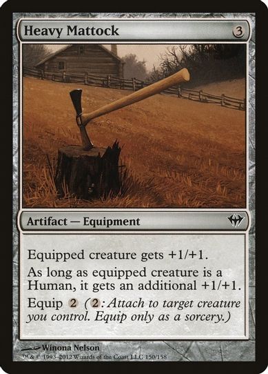 Heavy Mattock (150) [Dark Ascension]