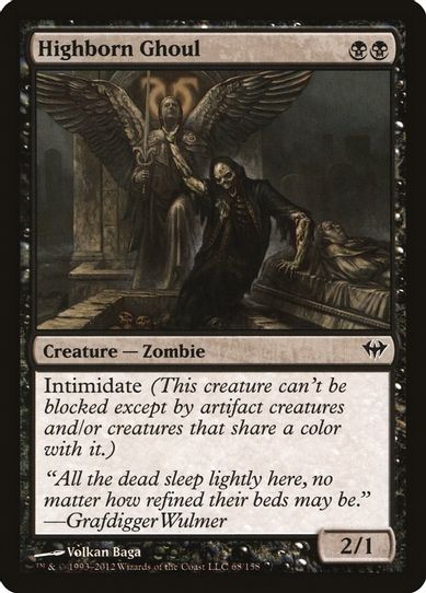 Highborn Ghoul (68) [Dark Ascension]