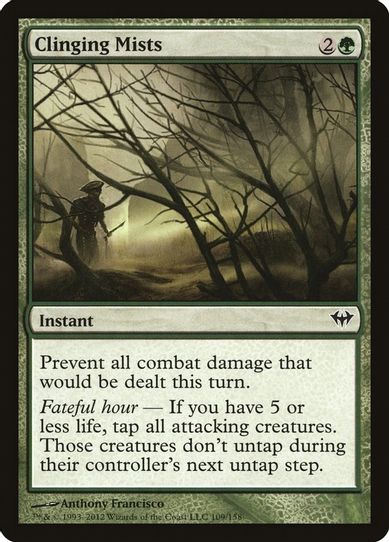 Clinging Mists (109) [Dark Ascension]