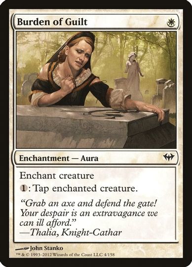 Burden of Guilt (4) [Dark Ascension]