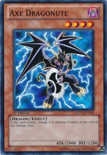 Axe Dragonute (SDDC-EN008) [Structure Deck: Dragons Collide]