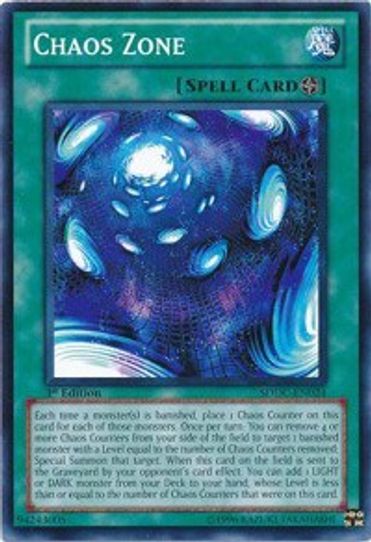 Chaos Zone (SDDC-EN024) [Structure Deck: Dragons Collide]