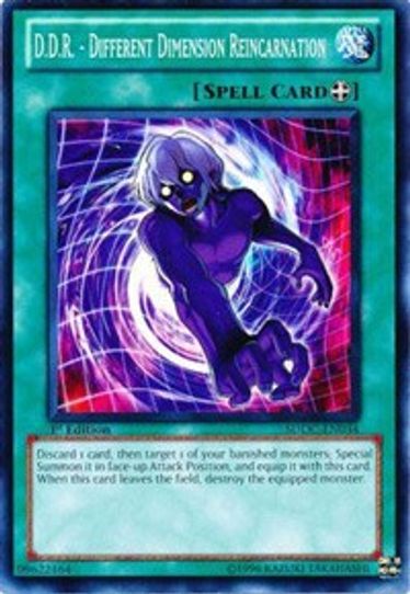 D.D.R. - Different Dimension Reincarnation (SDDC-EN034) [Structure Deck: Dragons Collide]
