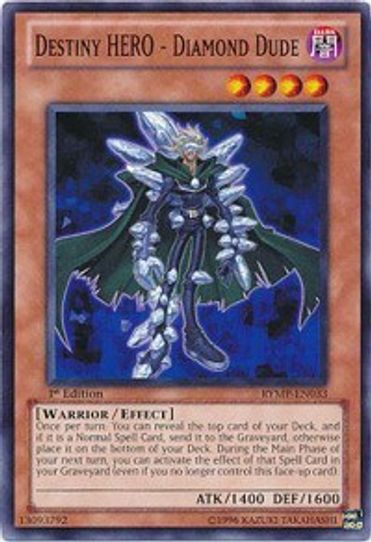 Destiny HERO - Diamond Dude (RYMP-EN033) [Ra Yellow Mega Pack]