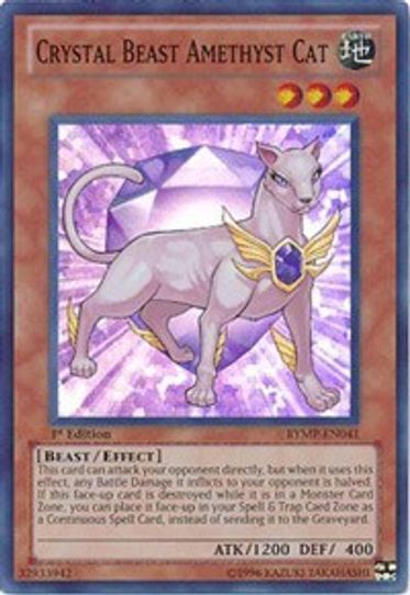 Crystal Beast Amethyst Cat (RYMP-EN041) [Ra Yellow Mega Pack]