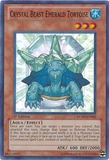 Crystal Beast Emerald Tortoise (RYMP-EN042) [Ra Yellow Mega Pack]