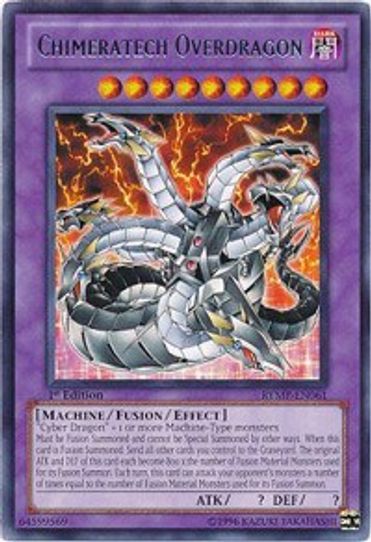 Chimeratech Overdragon (RYMP-EN061) [Ra Yellow Mega Pack]