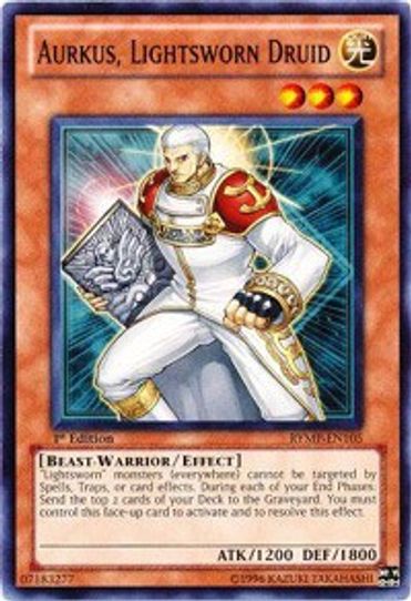 Aurkus, Lightsworn Druid (RYMP-EN105) [Ra Yellow Mega Pack]