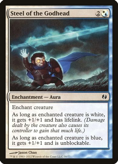 Steel of the Godhead [Duel Decks: Venser vs. Koth]
