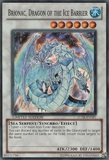 Brionac, Dragon of the Ice Barrier (H5SE-EN001) [Hidden Arsenal 5: Steelswarm Invasion]