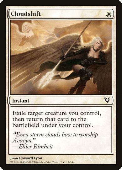 Cloudshift (12) [Avacyn Restored]