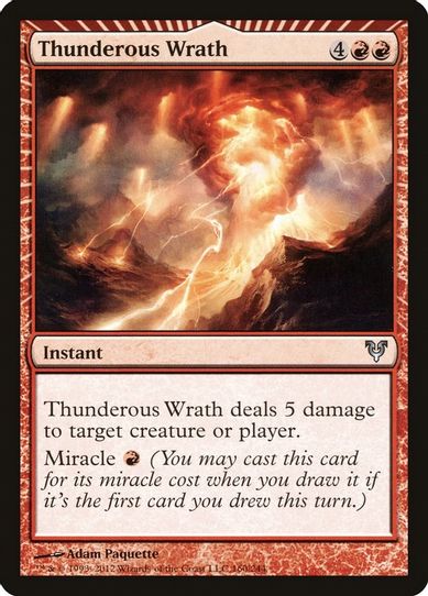 Thunderous Wrath (160) [Avacyn Restored]