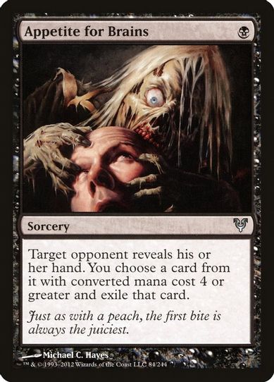 Appetite for Brains (84) [Avacyn Restored]