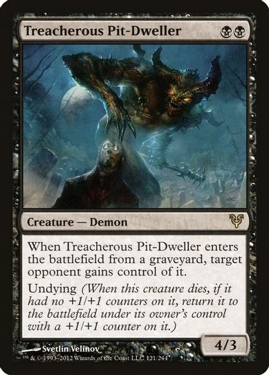 Treacherous Pit-Dweller (121) [Avacyn Restored]