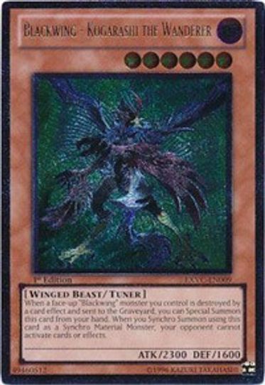 Blackwing - Kogarashi the Wanderer (UTR) (EXVC-EN009) [Extreme Victory]