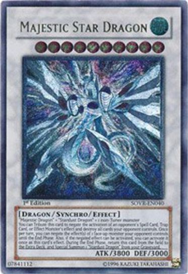 Majestic Star Dragon (UTR) (SOVR-EN040) [Stardust Overdrive]