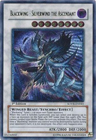 Blackwing - Silverwind the Ascendant (UTR) (SOVR-EN041) [Stardust Overdrive]