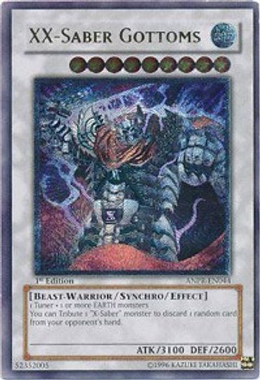 XX-Saber Gottoms (UTR) (ANPR-EN044) [Ancient Prophecy]
