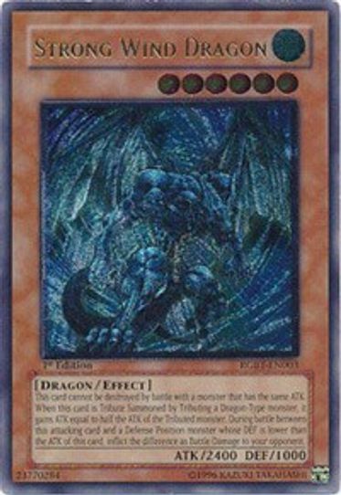 Strong Wind Dragon (UTR) (RGBT-EN003) [Raging Battle]
