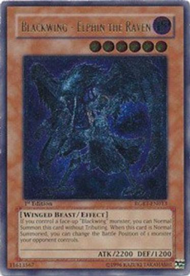 Blackwing - Elphin the Raven (UTR) (RGBT-EN013) [Raging Battle]