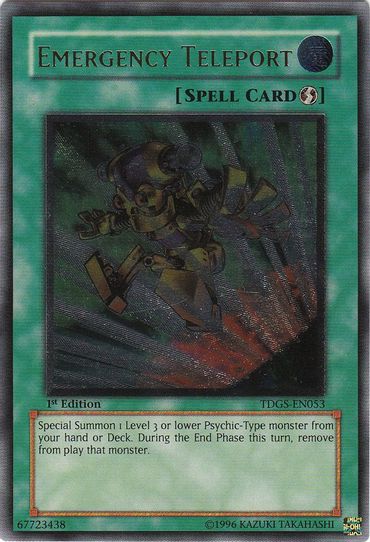 Emergency Teleport (UTR) (TDGS-EN053) [The Duelist Genesis]