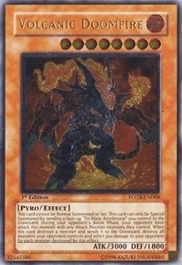 Volcanic Doomfire (UTR) (FOTB-EN008) [Force of the Breaker]