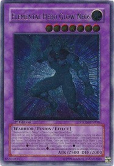 Elemental Hero Glow Neos (UTR) (STON-EN036) [Strike of Neos]